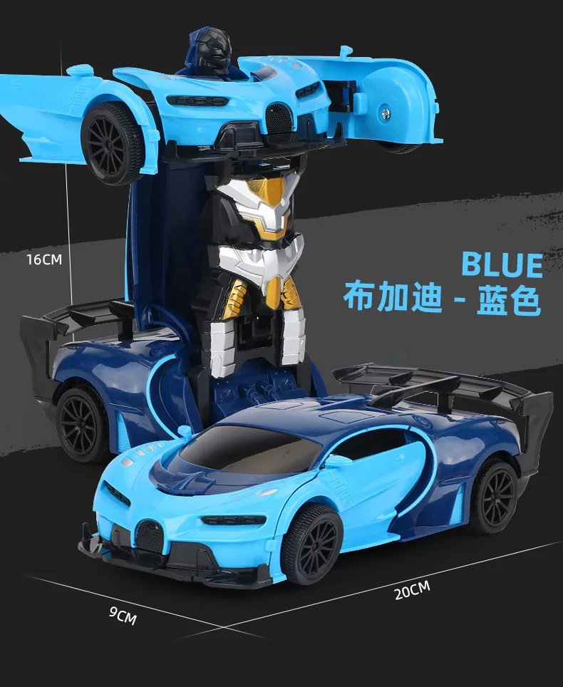 Deformation Robot Remote Control Electric Transform Car Toy Gift For Kids Educational Toys