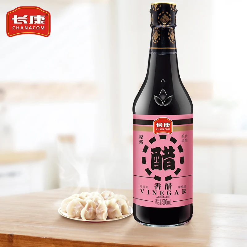 500 мл экспортный ароматизированный уксус, рисовый уксус, черные суши, Органическая приправа, бальзамический уксус из Китая