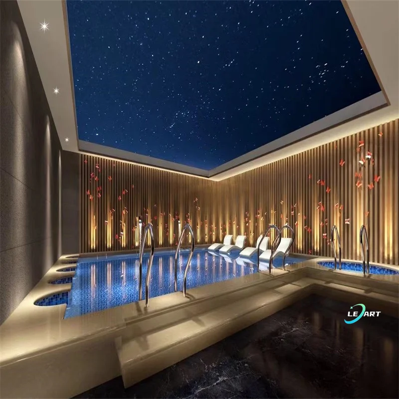 60 X 60 Mineral Fiber Stretch Ceiling Panel Acoustic False Ceiling Tiles Material With Soundproofing