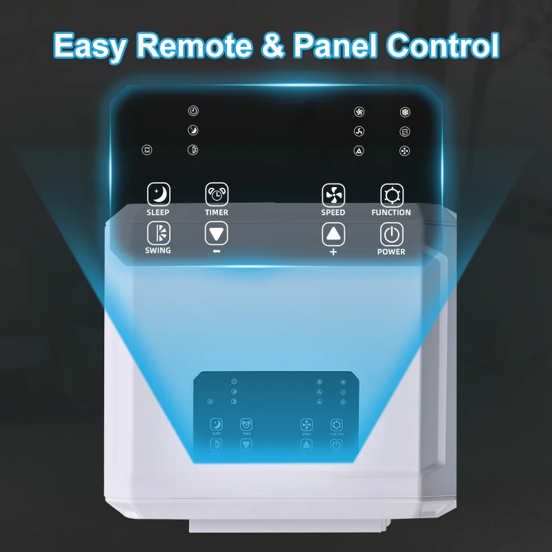 4 in 1 hoseless 2000-3000Btu refrigerated air conditioner R290 R410a cooling cool portable air conditioner for house