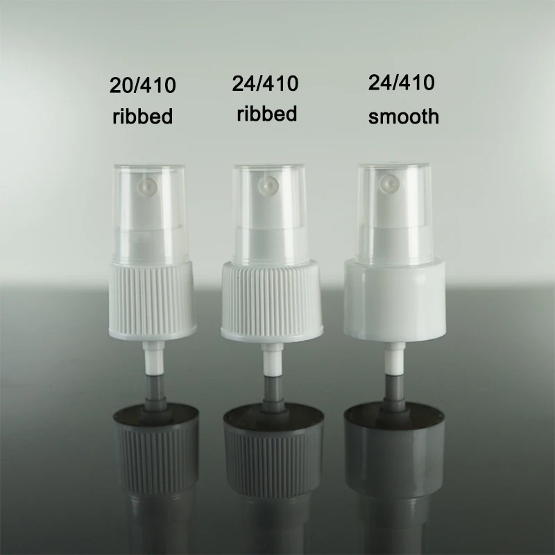24/410  Black Mist Oil Sprayer Bottle Spray Plastic Cap, Essential Oil Spray Mist Nozzle