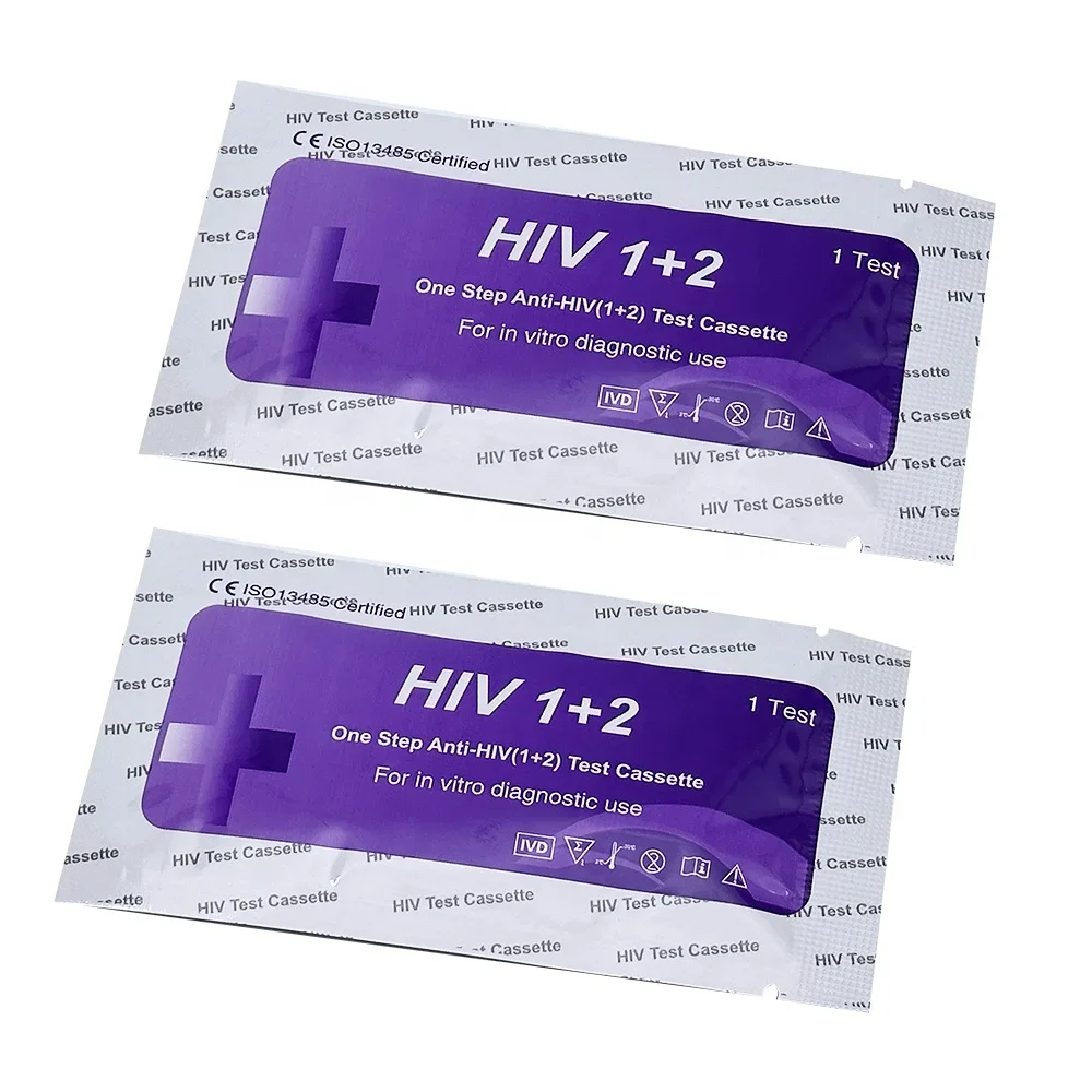 High accuracy medical diagnostic HIV rapid detection strips medical disposable professional high quality HIV rapid test kit