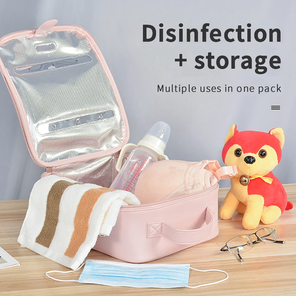 UV Light Sanitizer & Ultraviolet Container Foldable UV Disinfection Bag