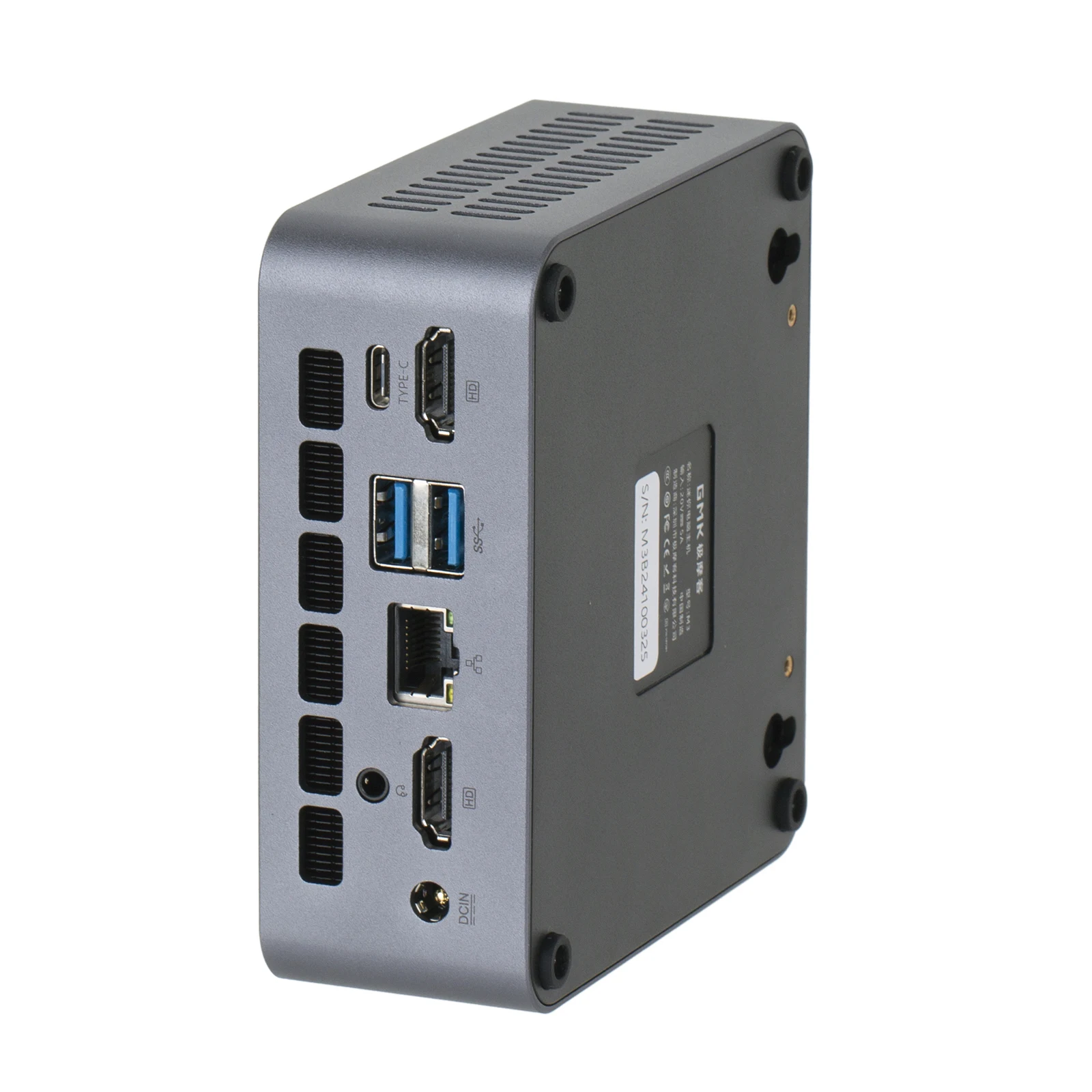 Mini PC AMD Mini PC Computer AMD R3 5425U Customization Desktop Host Computer with Integrated Video DDR4 RAM M.2 2280 SSD PC