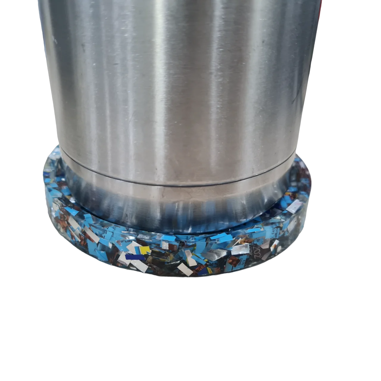 Resin Coaster Set Artistic Handcrafted for Sustainable Home Decor Chic Tabletop Accessory EcoFriendly Mosaic