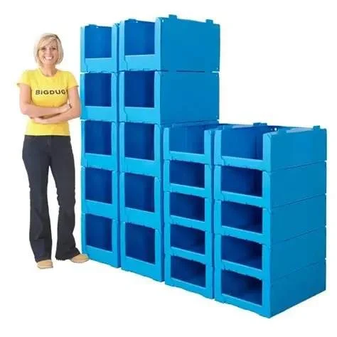 Outstanding Quality folding plastic pick bins plastic container box