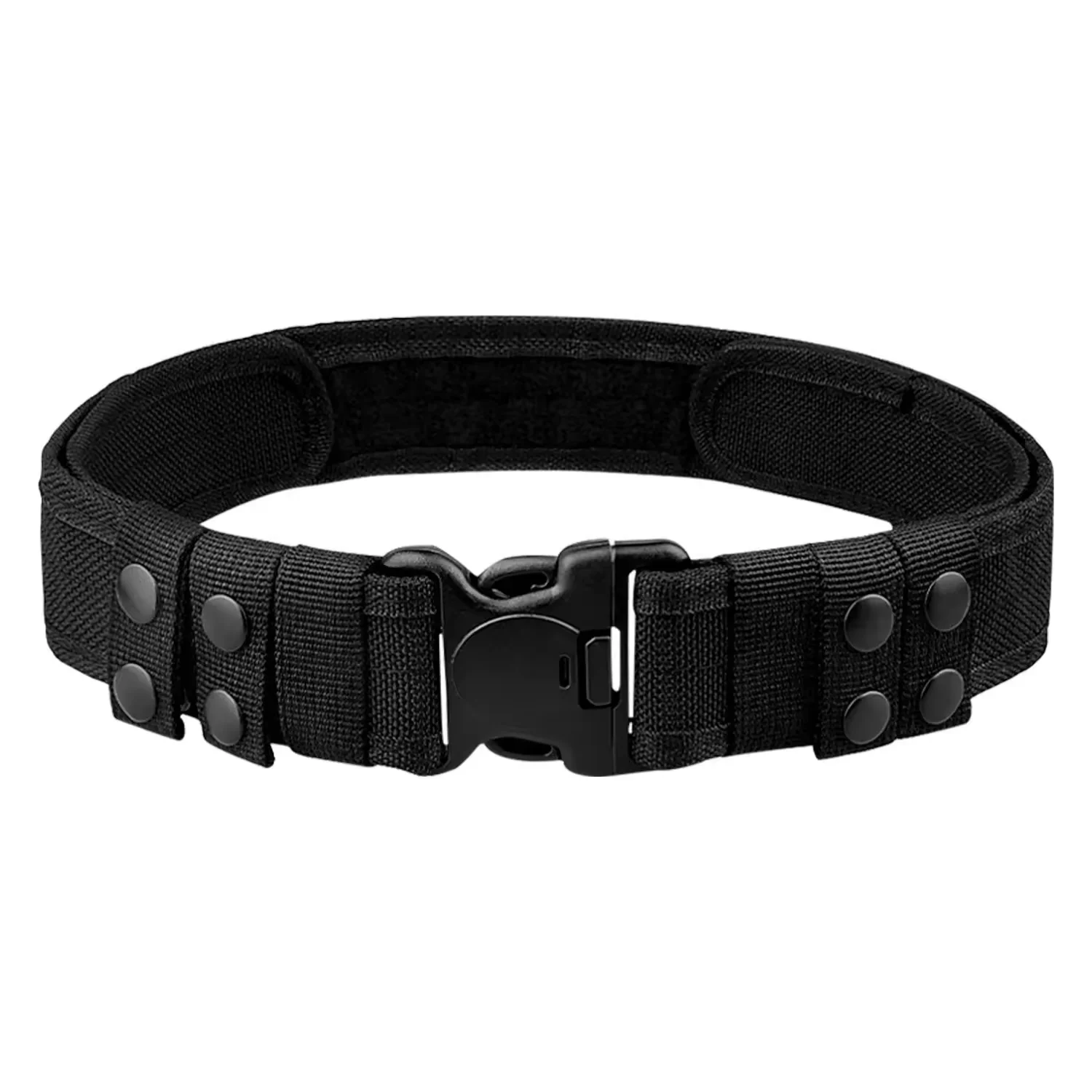 Quick Release Duty Belt with 4 Belt Keeper Molle Utility Security Tactical Patrol Belt