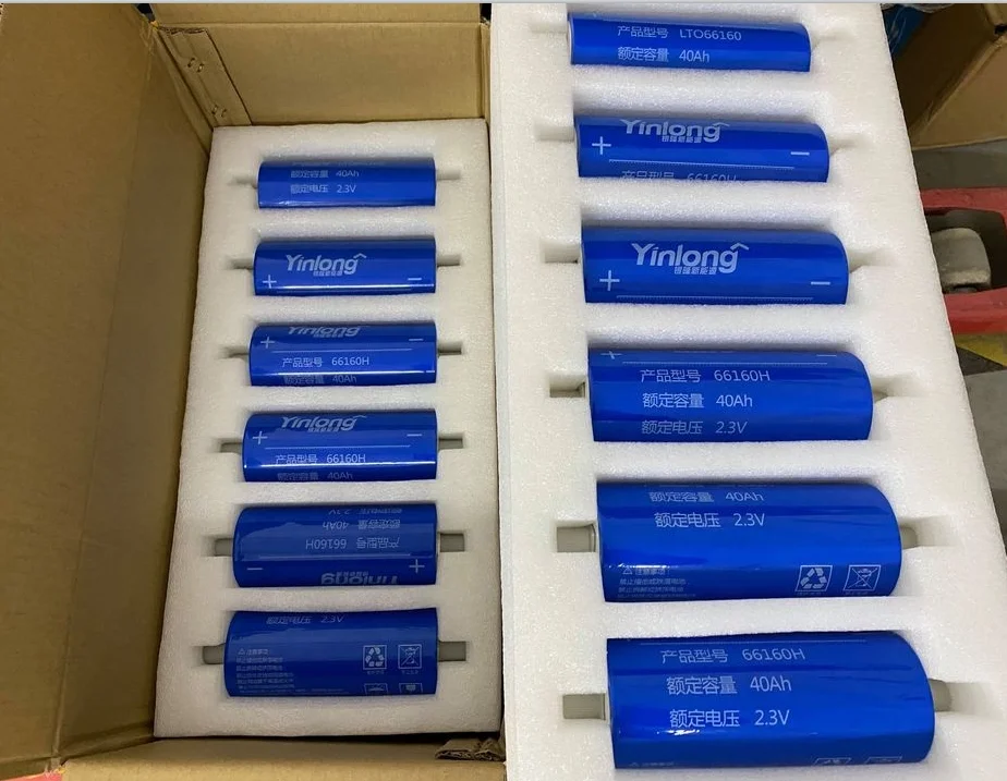 Yinlong LTO 25AH 30AH 35AH 40AH 50AH 10C 3 2 V Cell LTO66160K класс А литий-титанат литиевые батареи глубокого цикла
