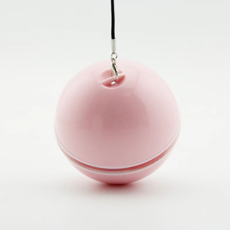 
LED Flash Cat Ball Cat Feather Toy Cat Chaser Toy Ball Laser Pointer USB 