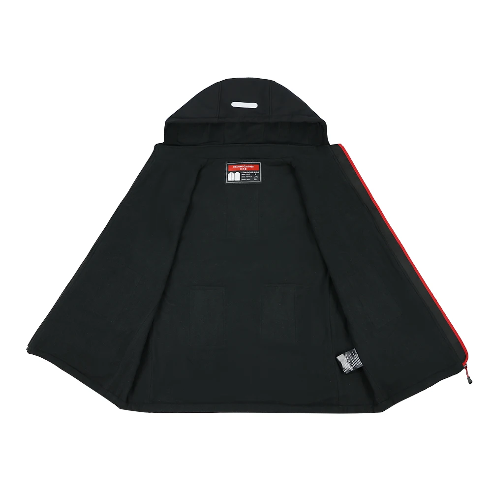 Cold Winter Down Heated Vest Warming  Light Soft Fleece USB Heated Vest Unisex Rechargeable He Size Adjustable