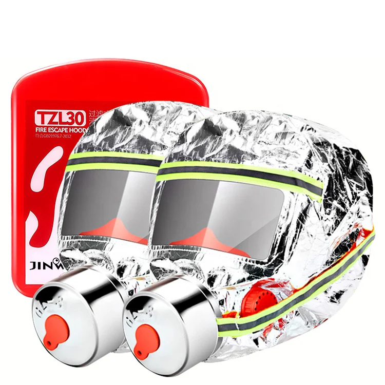 Fire Escape Hood Fire Fighting Protection Emergency Face Safety Breathing Escape Smoke Gas Mask