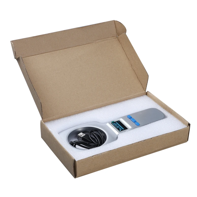 Bluetooth 134.2Khz Small Handheld Pet Animal ID Reader Pet Dog Fish Animal Ear Tag Microchip Rfid Reader Scanner