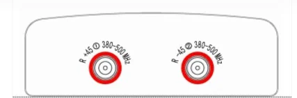 Base station High power  panel antenna 380-500MHz high  gain  14dBi 65° wth  2*7/16DIN Female for public safety BTS IBS