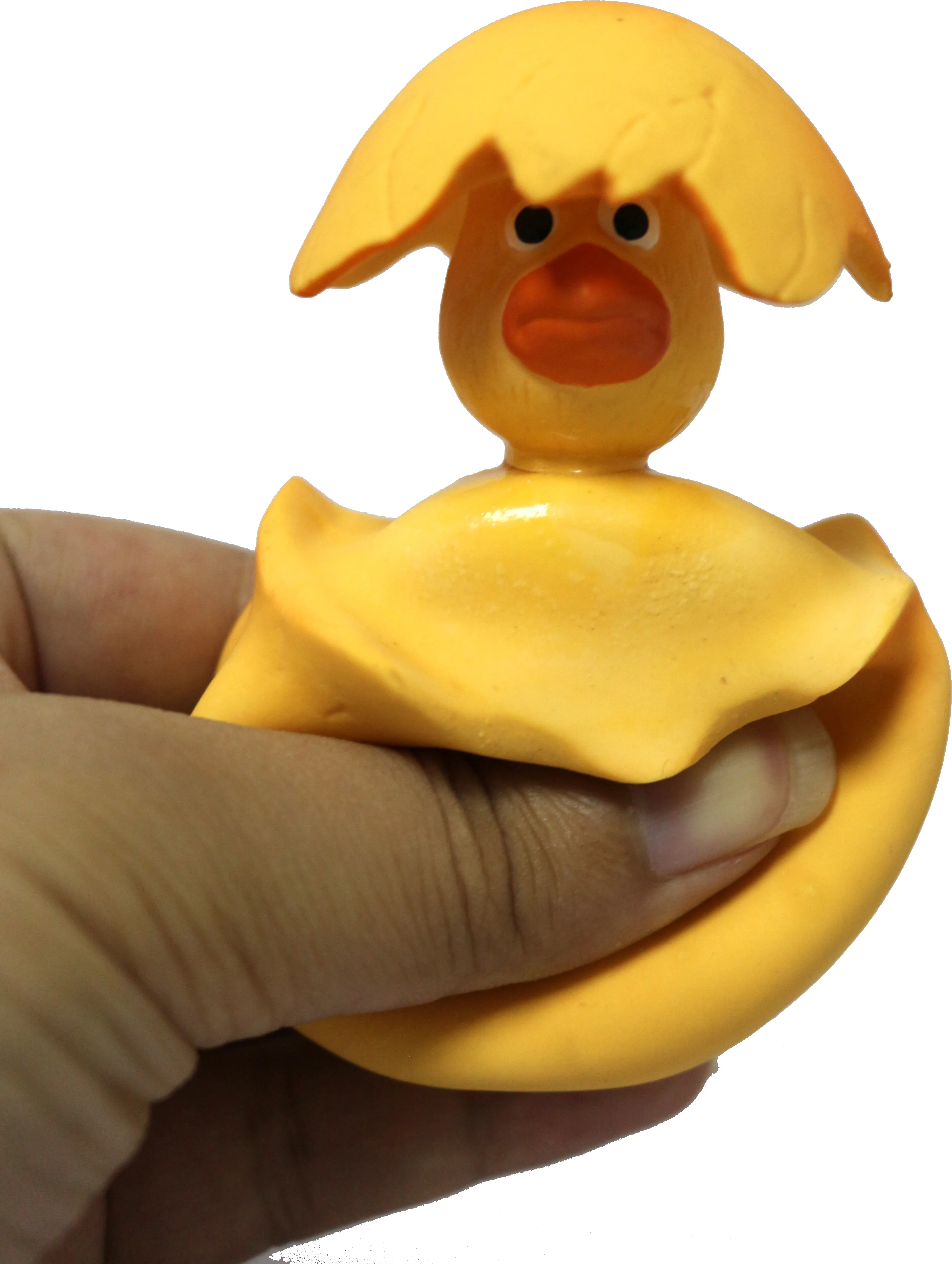 Super Cute Eggshell Chicken Latex Squeak Pet Dog Toy for Puppy