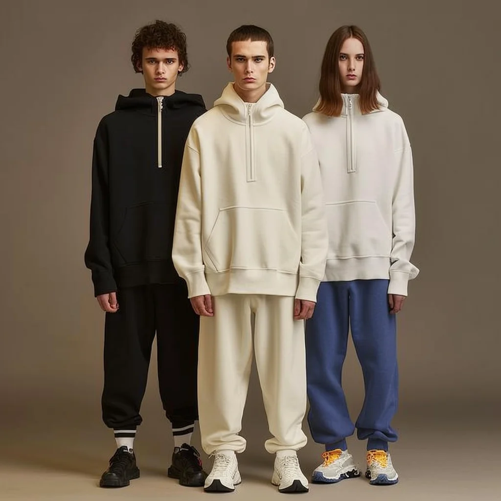 Wholesale Custom Hoodie Printing Half Zip Sweatshirts Golf Mens Fleece Shirt 1/4 Quarter Zip With Stand-up Collar Golf Pullover