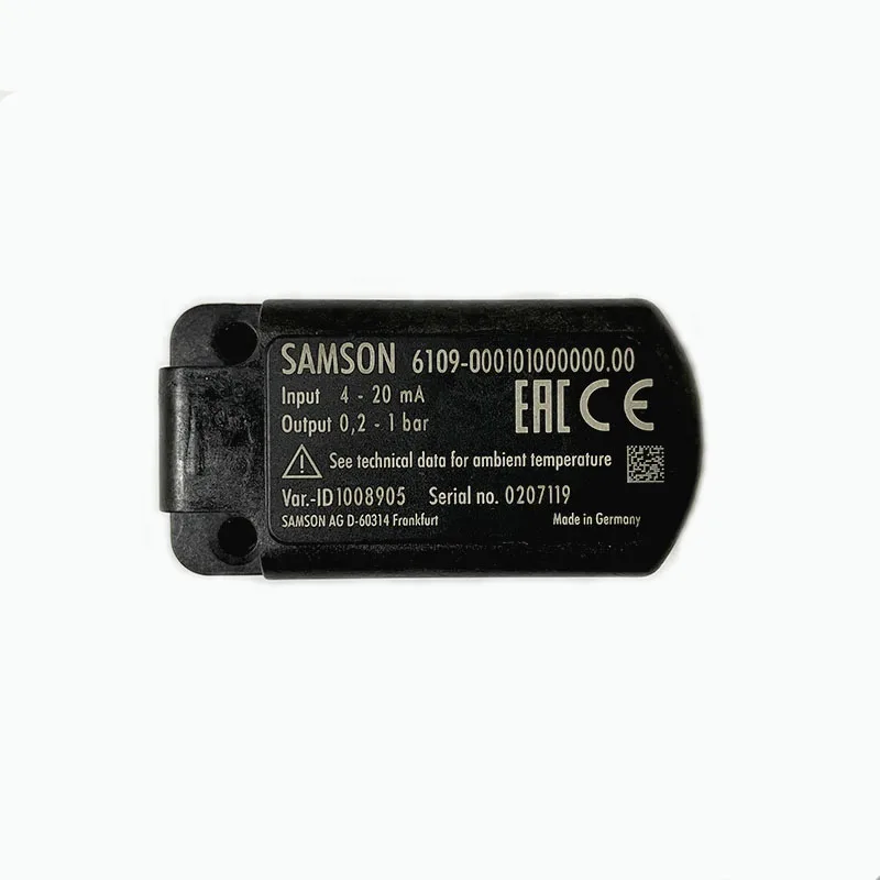 Samson позиционер 4763 Электрический преобразователь 6109 контроллер IP-сигнала 6112 samson регулирующий клапан