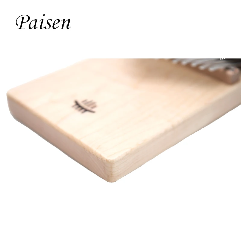 2020 wooden kalimba thumb piano oem maple kalimba diy logo Paisen manufacture