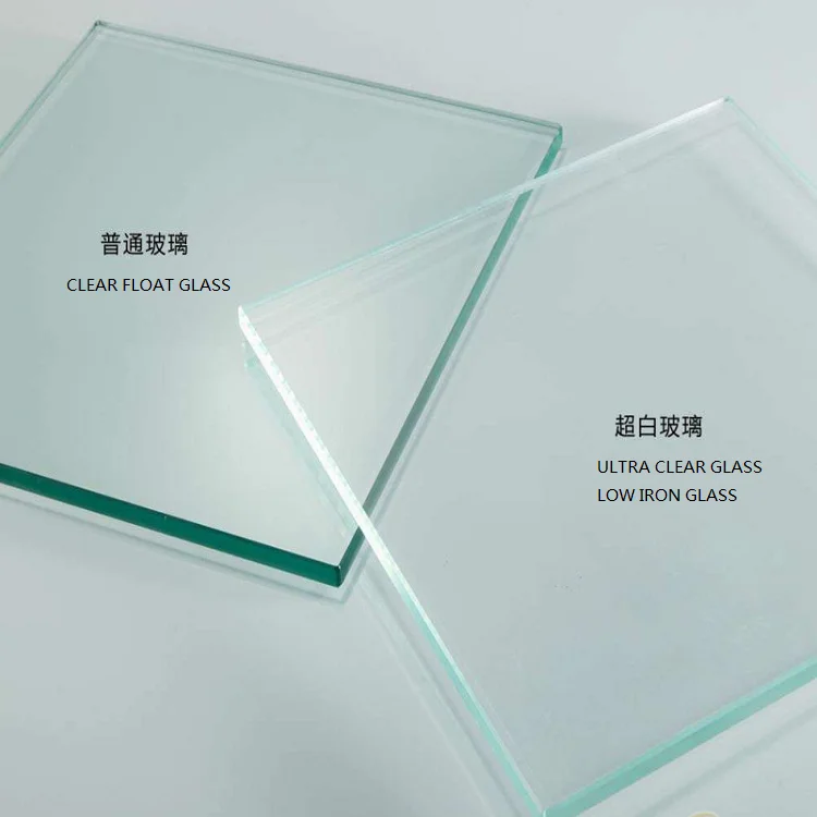 China Supplier Good Quality 2mm 3mm 4mm 6 mm 8 mm   Extra Clear Ultra Clear Low Iron Float Glass