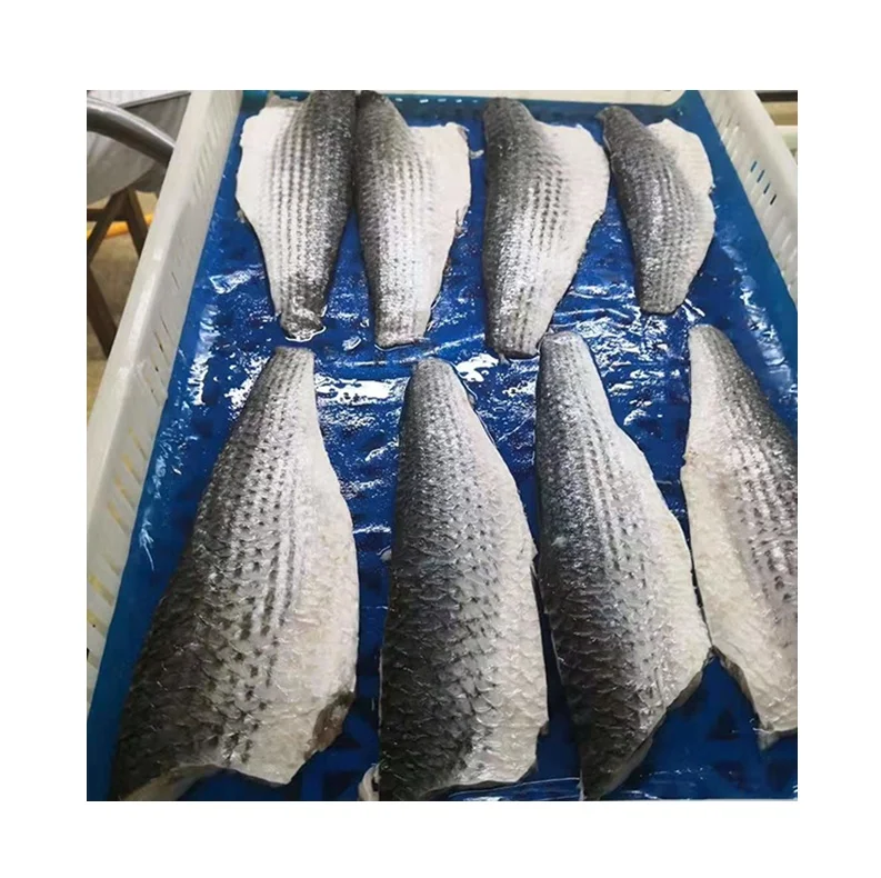 Замороженные морепродукты Серые мульлетные рыбы 1-2 кг