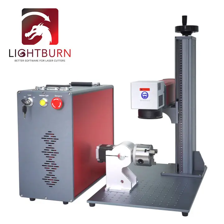 BingYan mopa m7 300w laser marking machines co2 laser engraving machine 600 x 600 mm mark laser 3d