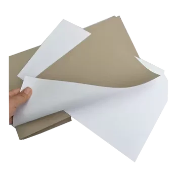 China Supply Competitive Price Customized Size 200gsm 230gsm Duplex Board with grey back white coated surface in roll