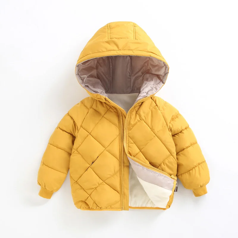 2023 baby girl winter coats and jackets Cotton Clothes Boys Girls Cotton plush baby warm cotton jackets