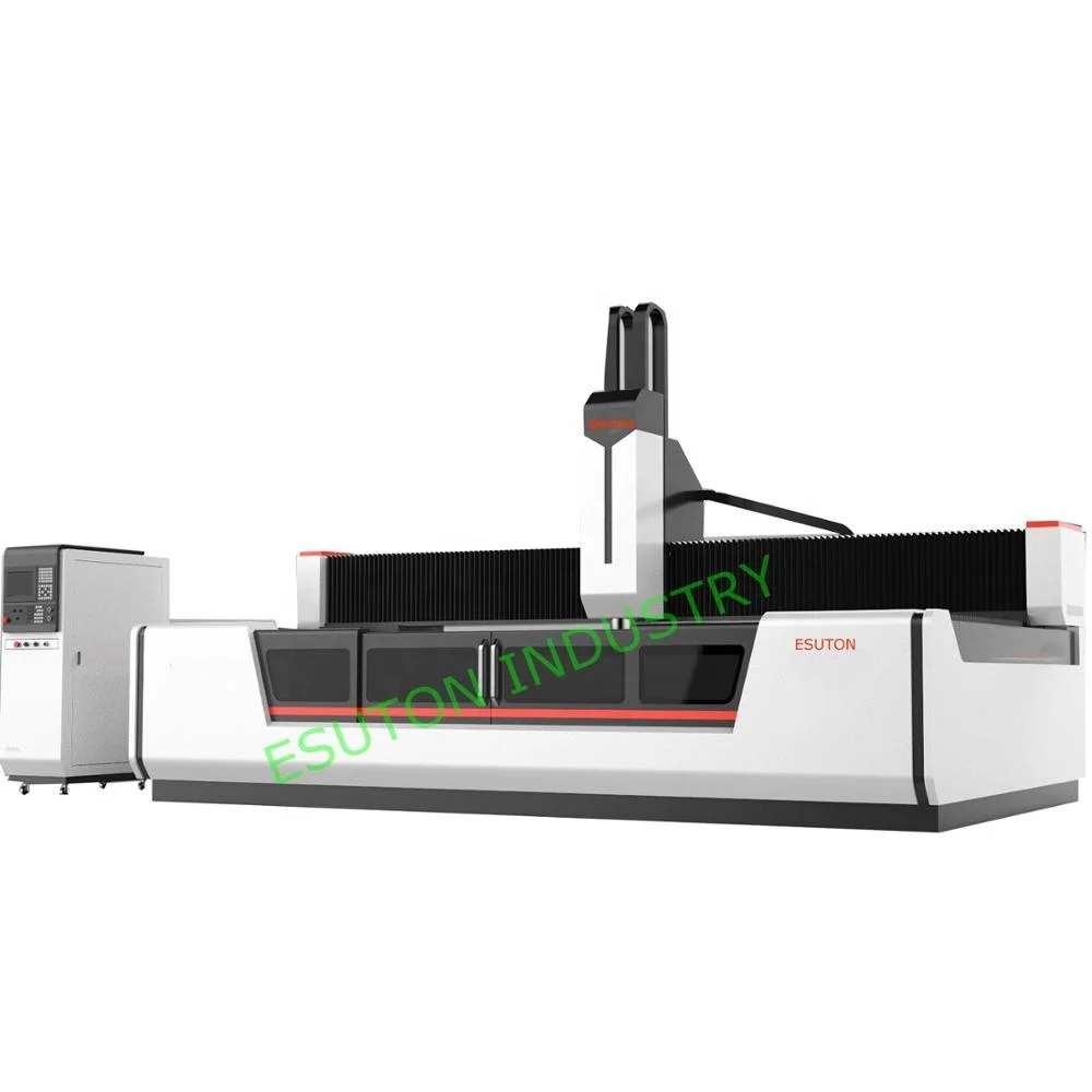 No need make program Cnc Stone Processing Machine For Kitchen countertop quartz stone slab marble granite countertop machine