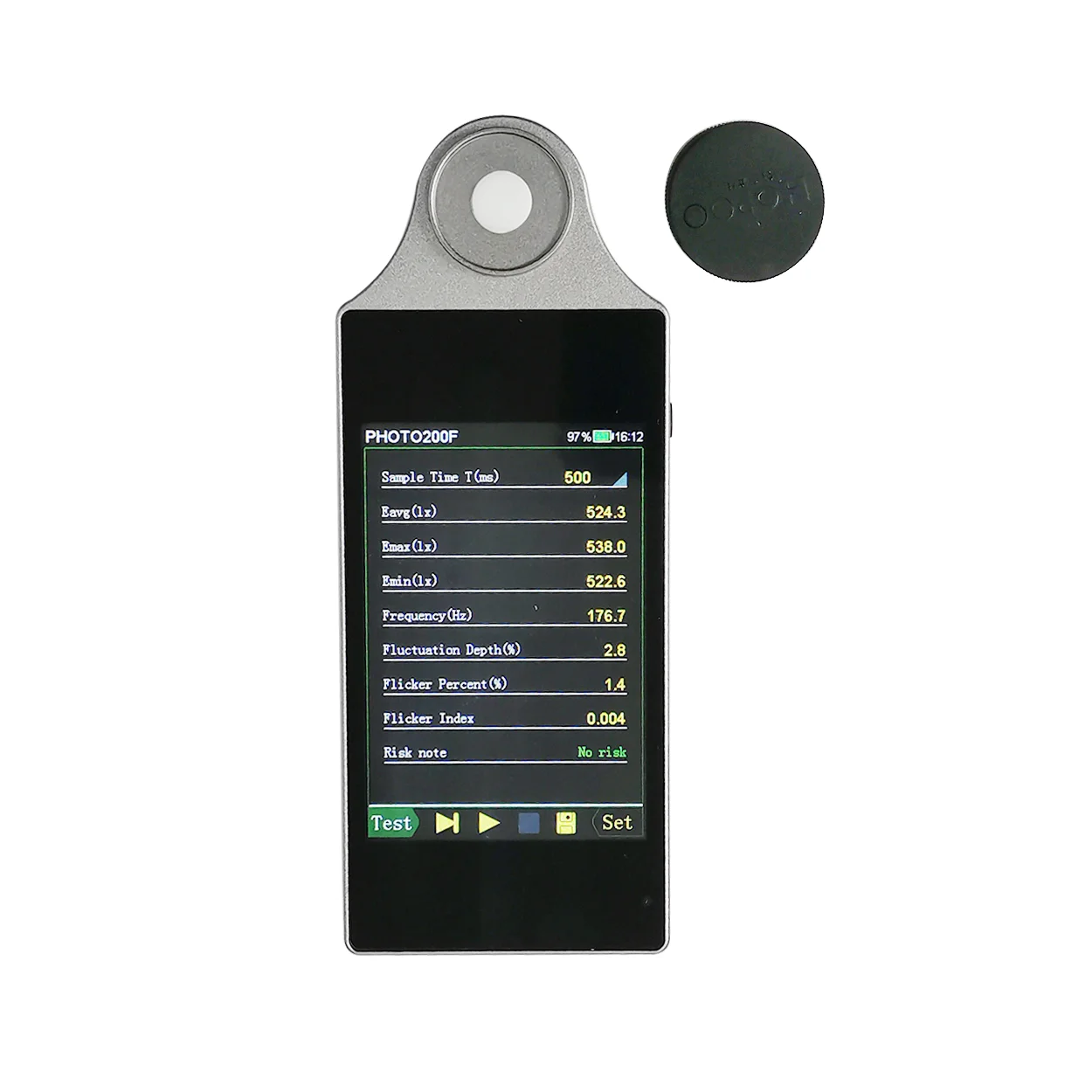 Profession Design Flickering Spectrum Handheld Lux Meter Digital Spectrum Analyzers