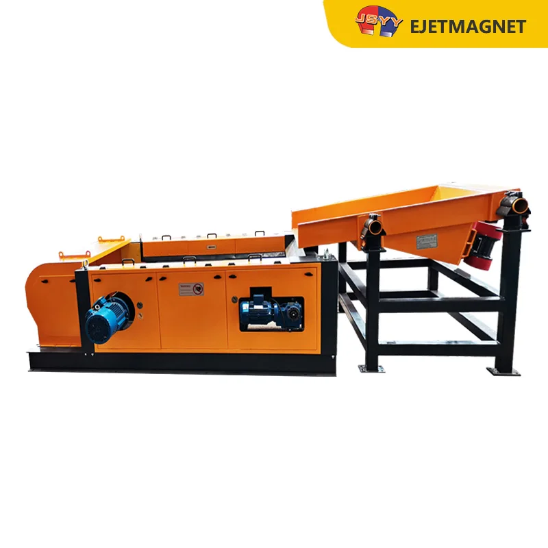 High-Accuracy Concentric Eddy Current Separator for Small Particle Metal Sorting with ISO Certification