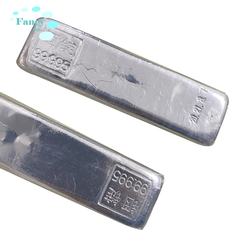 4N5 5N 6N 7N China High Purity 99.995% Indium Ingots Metal Sacrificial Anode Material In Ingots Indium
