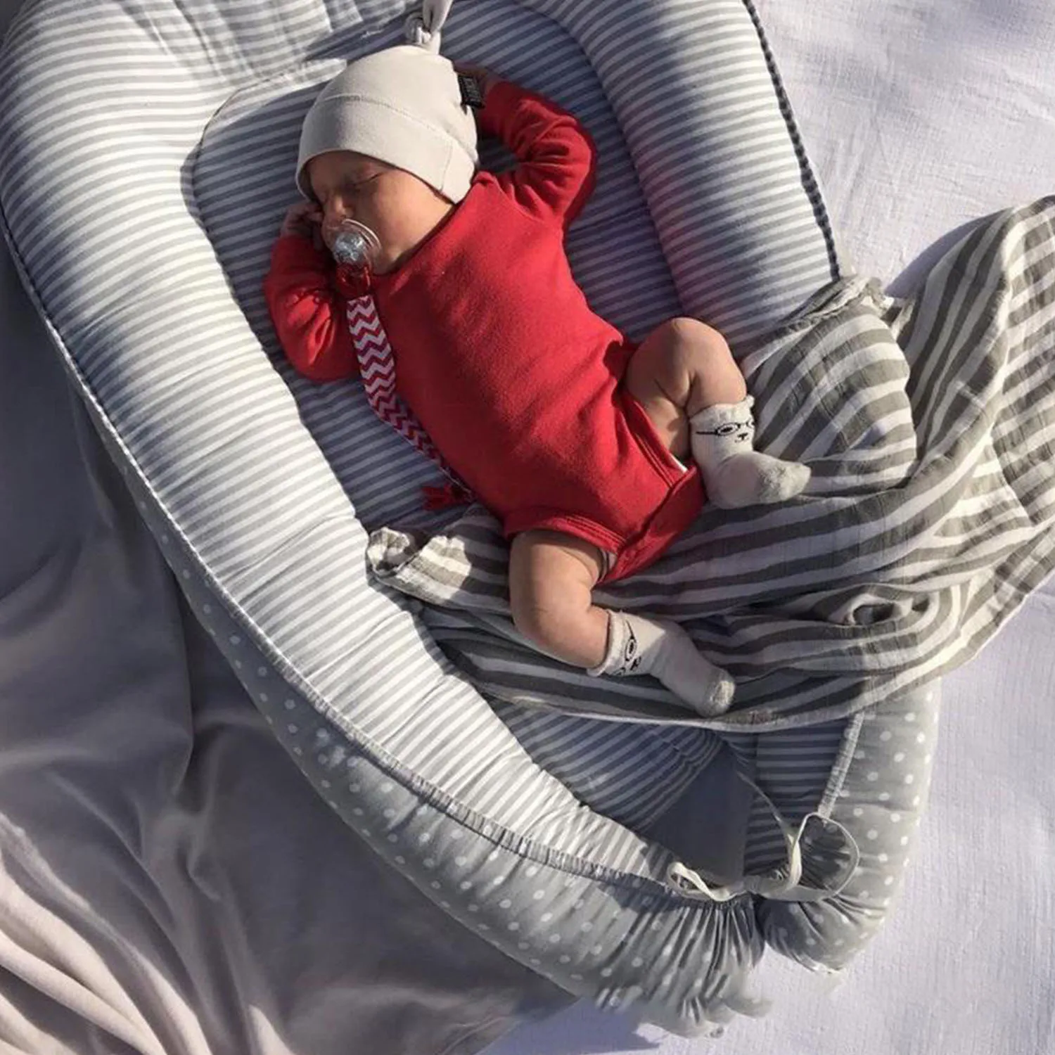 Portable uterine bionic bed baby sleeping nest baby lounger nest bed bassinet crib bedding sets crib baby cot foldable bed crib