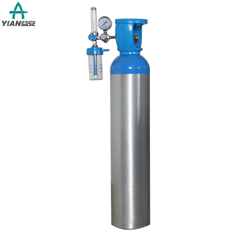 Wholesale 40L Medical Oxygen Alloy Cylinder M2 Diving 150Bar Aluminium Pressure Tank