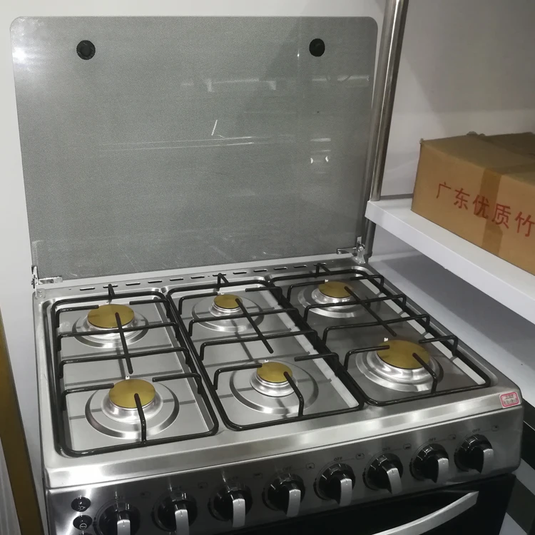 Оптовая продажа газовая плита с 6 горелками и Духовкой из Гуанчжоу