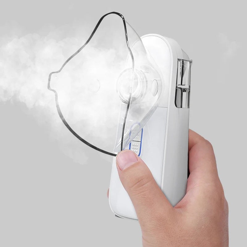 For kids adults handheld nebulizer Rechargeable Dual Speed Atomization Ultrasonic Medical Inhaler Mesh Nebulizer Portable