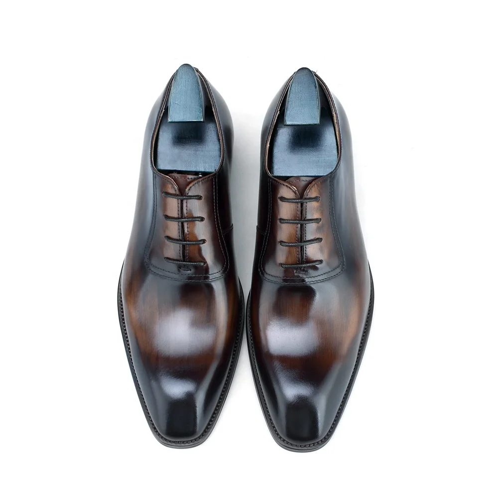 2021 China Shoe Factory Footwear Men Formal Shoes Handmade Oxford Leather Men Dress Shoes for Man