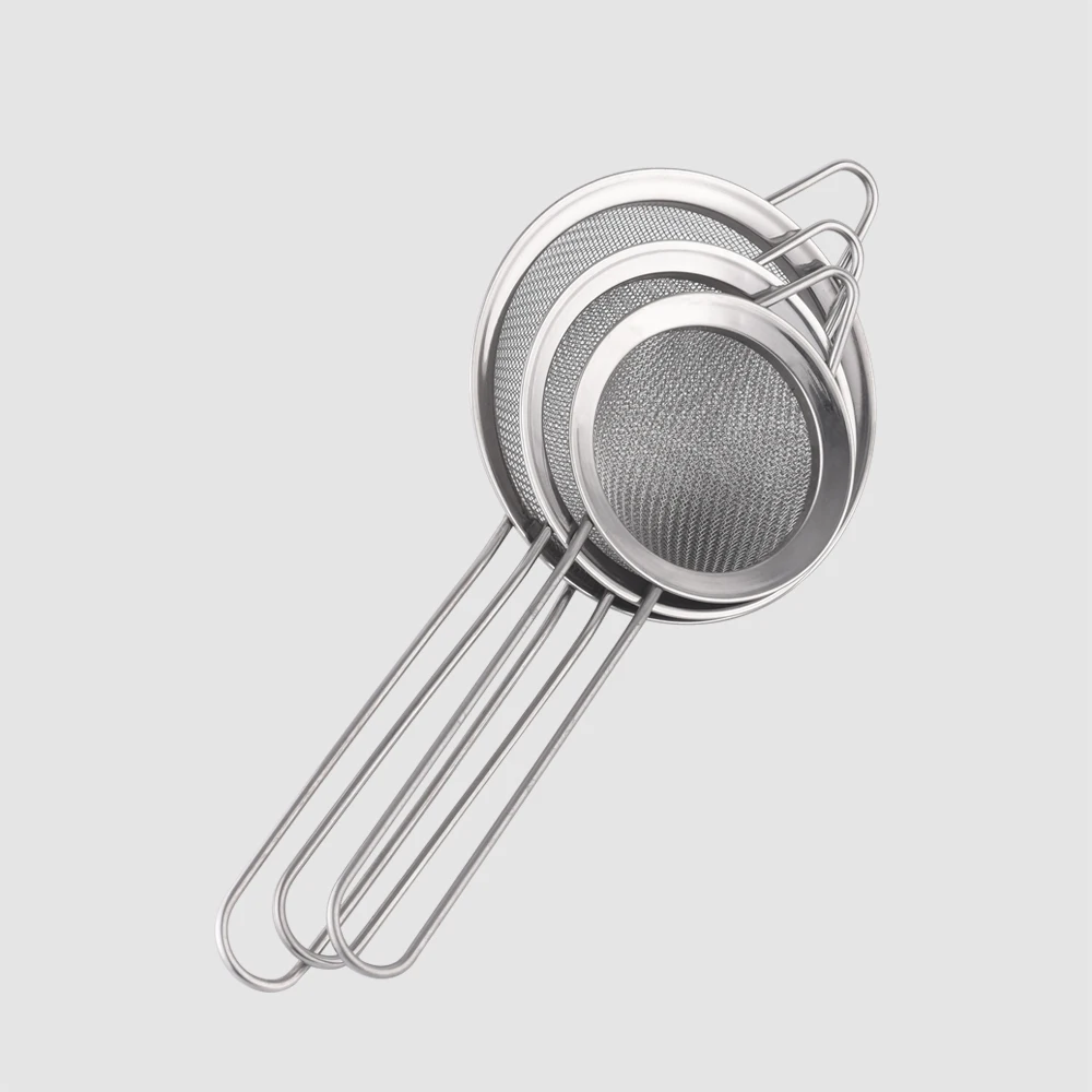 Factory Direct 8.5 40mm stainless steel juice sieves mesh net strainer