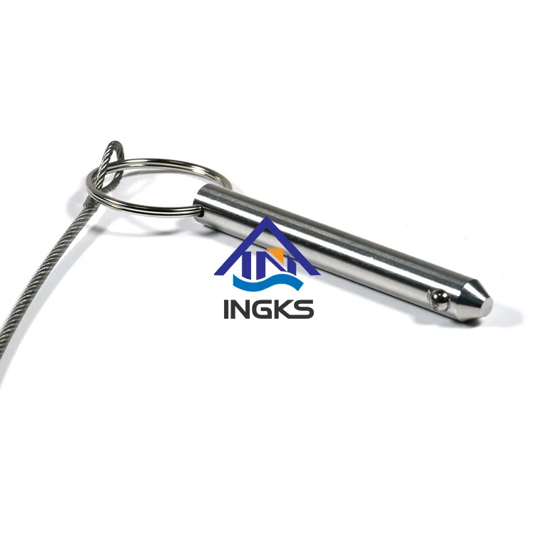 Bimini Top Pin Marine Hardware Quick Release Safety Lock Dentent  Pin