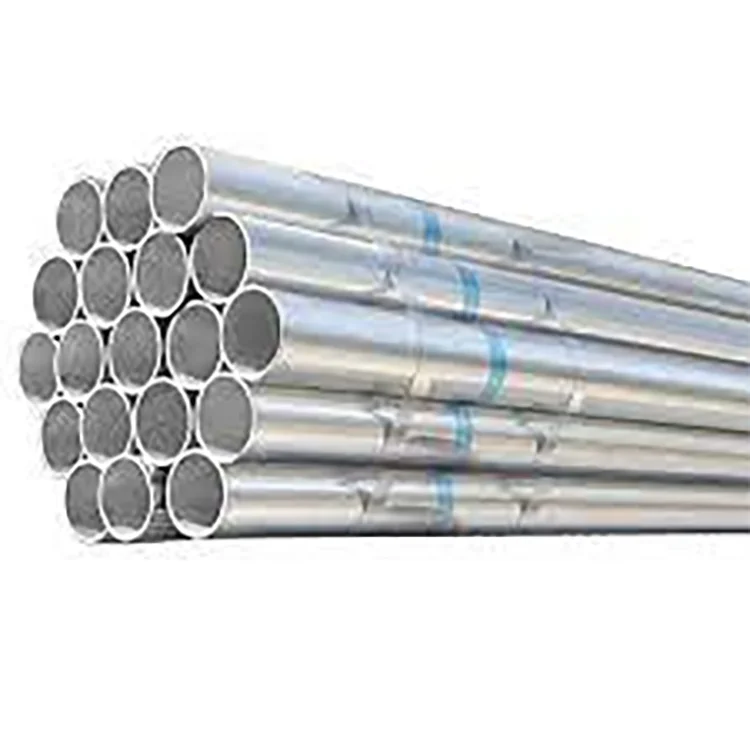tianjin yuantai derun hollow section hot dipped GI round steel tubing pre-galvanized steel tube pipe