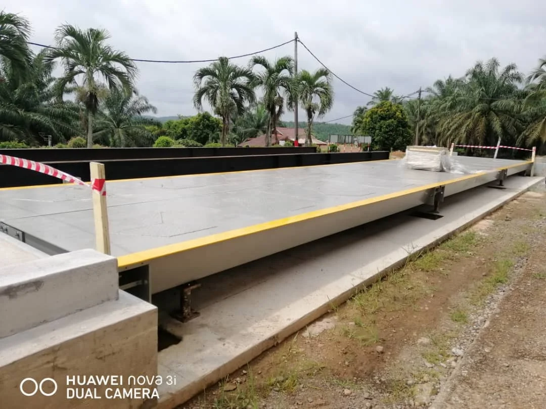 weighing truck scale 120 ton 3.2x18m electronic vehicle scale  weighing scale weighbridge with pit / pitless