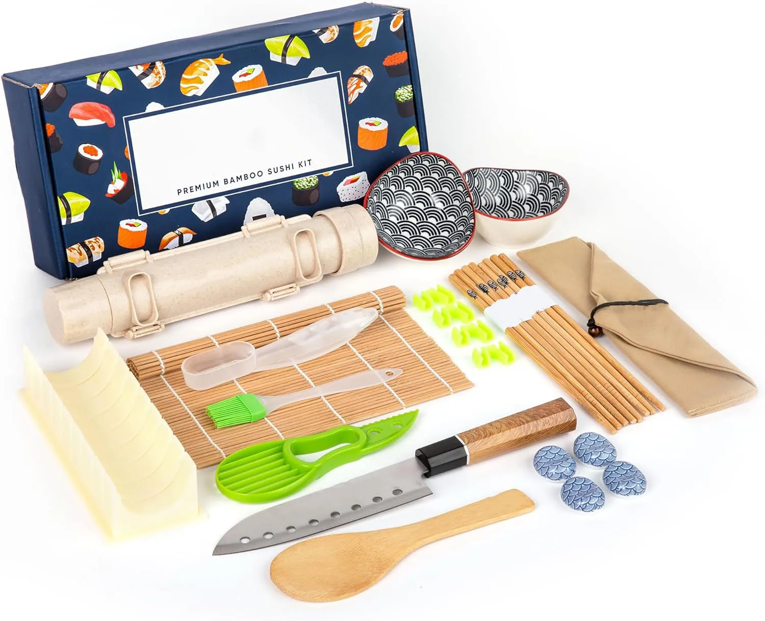 Home Sushi Making Beginners Professionals All One Set  Easy Use Promotes Healthy Eating Perfect Gifts People