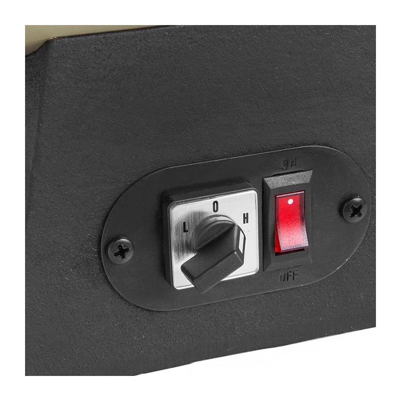 MYAITOOL metal bench polishing and buffing machine for jewelry can perform different degrees of polishing by adjusting the speed