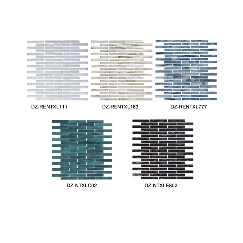 Manufacturer Customized Marble Ceramic Hexagon Mosaic Square Strip Stone Glass Ceramic Mosaic Kitchen Wall Tiles Mosaic