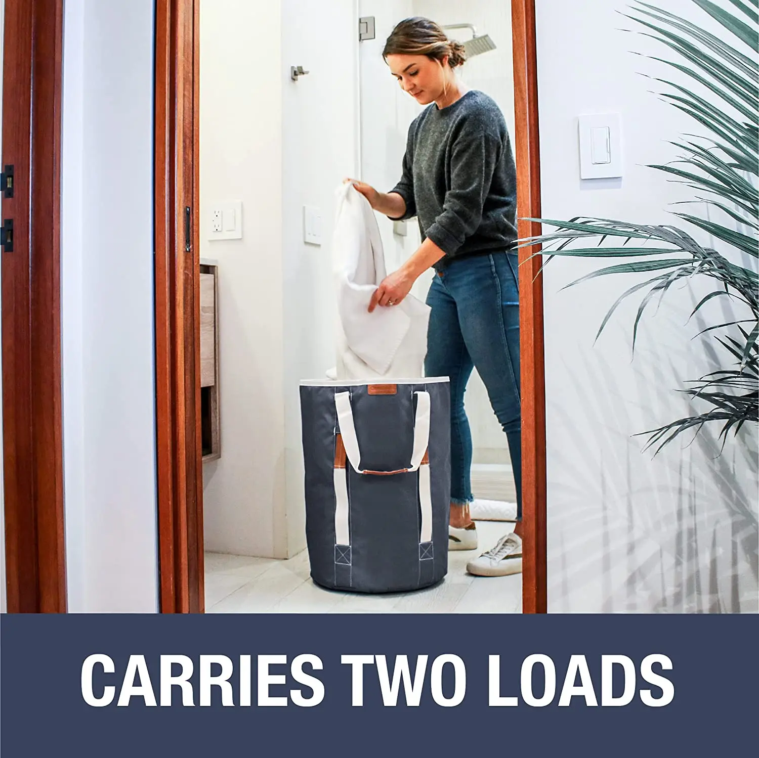 Large Capacity Backpack Laundry Bag with Comfortable Shoulder Strap Multi-functional Backpack Backpack Laundry Bag Tote