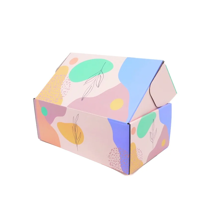 New Model Wholesale Carton Packing Custom Corrugated Package Boxes With Logo