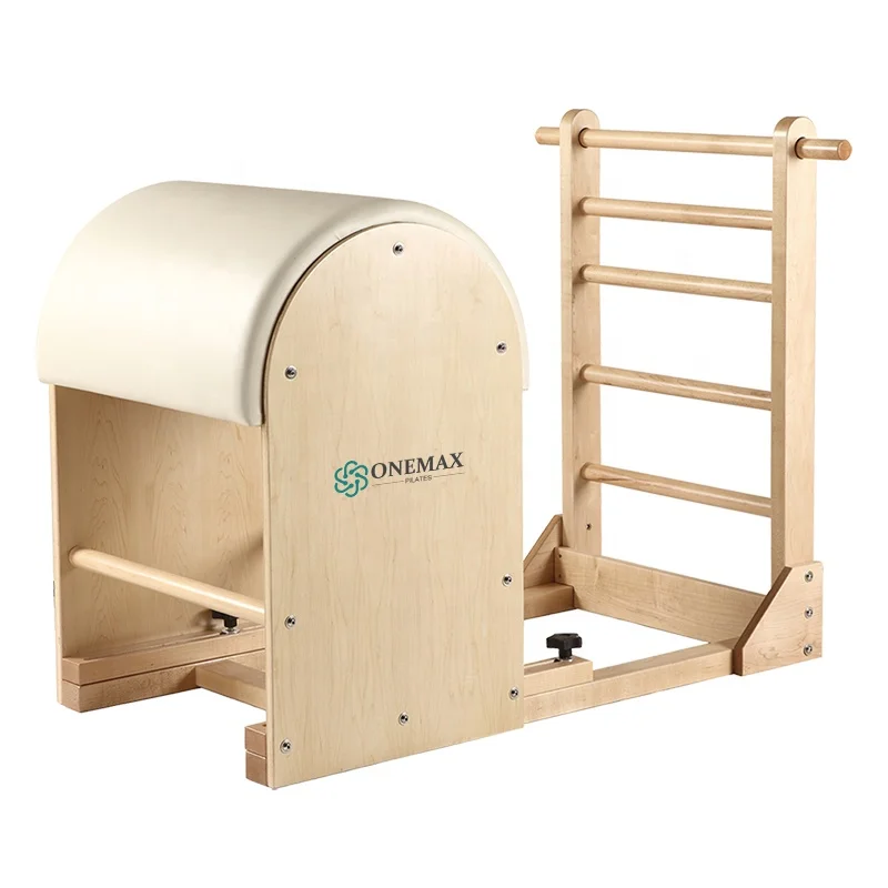 ONEMAX Pilates Body Stretch Home Gym Fitness Yoga Equipment Pilates Ladder Barrel