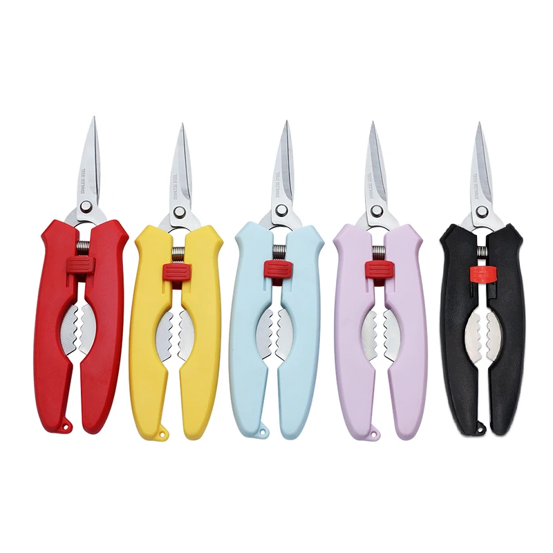 High Quality Industrial Grade Stainless Steel Seafood Scissors Smooth Edge Multi-Purpose Kitchen Lobster & Crab Scissors