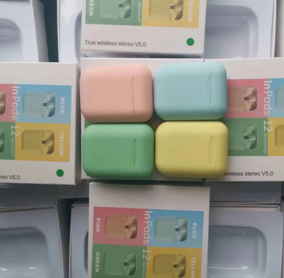 TWS twins Inpods 12 wireless earbuds In-Ear Style for Iphone