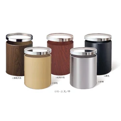 2021 custom design indoor bedroom home10 Liter round stainless steel waste bin Waste Basket dustbin  without lid