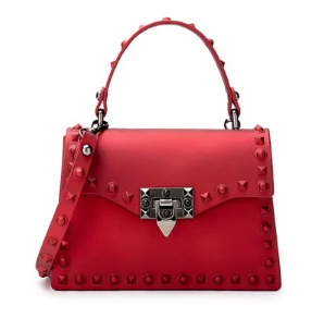 2021 new fashion Designer Messenger Rivet Litchi PVC Jelly Bolsas Designer leather crossbody handbag for women