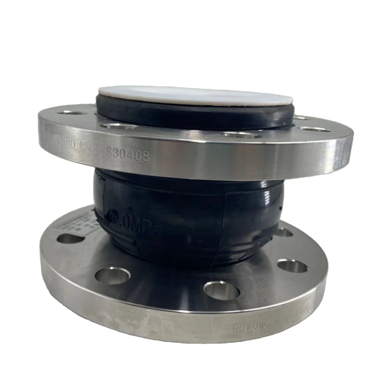 Dn125 Epdm гибкое резиновое расширительное соединение углеродистая сталь Вулканизированная резина круглая кованая 3 года резиновый фланец для колес